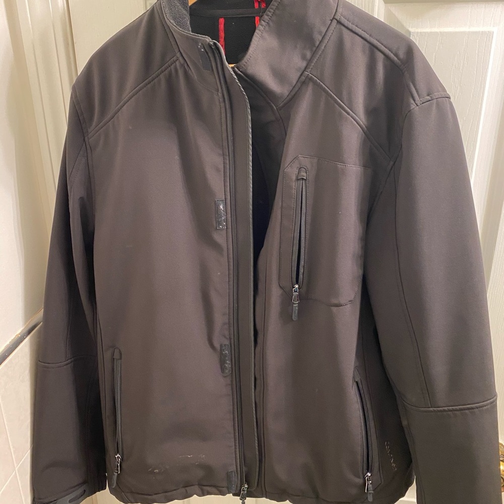 Calvin Klein water resistant black jacket L